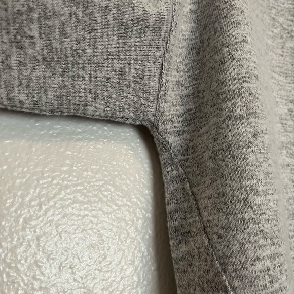 HaVeN WELL WITHIN - Sweater Knit Gray Half Zip Pull Over Sweater Top - Medium - Picture 4 of 9